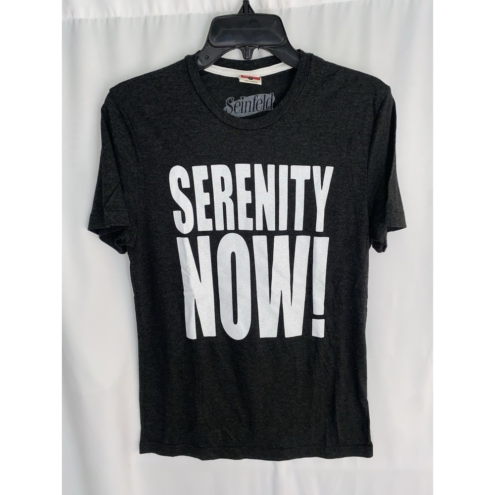 Homage Seinfeld Serenity Now T Shirt Small